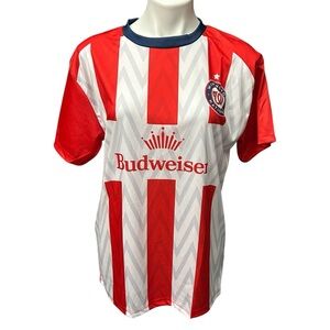 NEW MLB Washington Nationals Soccer Jersey Tshirt Giveaway Shirt - Size Large